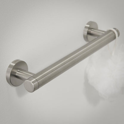 Tiger Boston Comfort & Safety, 30 cm Bath Handle, Brushed Stainless Steel - Left