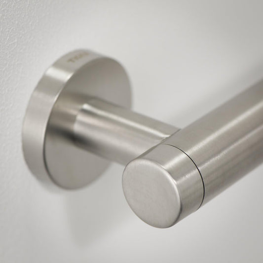 Tiger Boston Comfort & Safety, 30 cm Bath Handle, Brushed Stainless Steel - Left