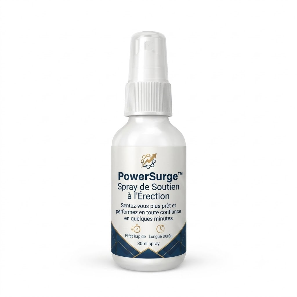 Spray PowerSurge™ pour l'érection | Sentez-vous plus prêt et performez avec confiance en quelques minutes