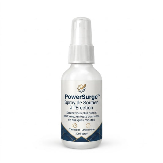 Spray PowerSurge™ pour l'érection | Sentez-vous plus prêt et performez avec confiance en quelques minutes
